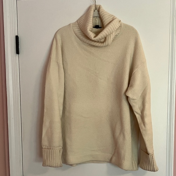 J. Crew Collection cashmere cowl neck sweater - Picture 1 of 7